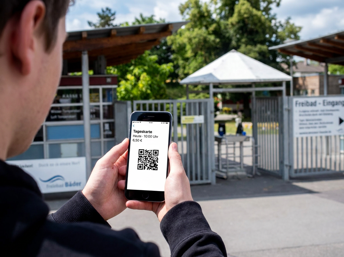 Online-Ticket für einen Freizeitbesuch